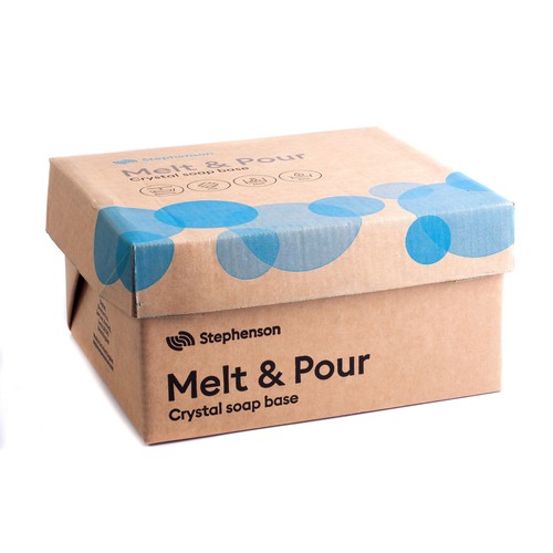 Melt and pour soap base - melt,