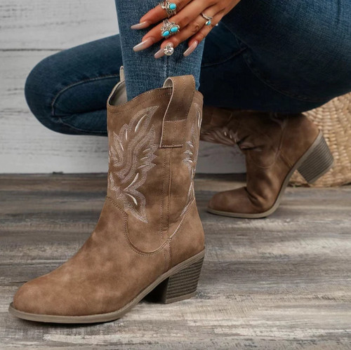 Women embroidery cowgirl - embroidery,