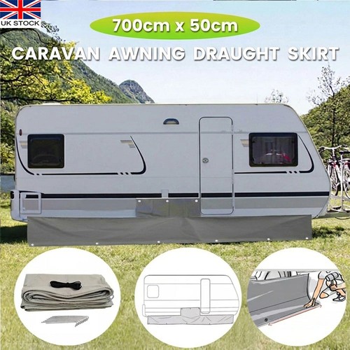 Caravan awning draught - caravan,