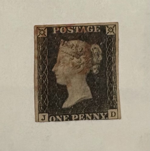 Penny black stamp - penny,