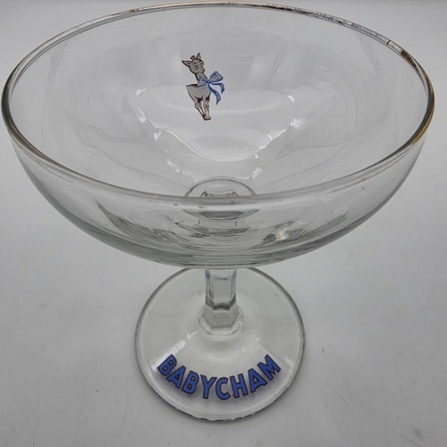 Vintage retro babycham coupe - retro,