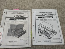 BRILLION MODELS Turfmaker Overseeder Operators Manual & Repair Parts Catalog
