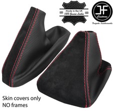 RED STITCH CARBON VINYL &