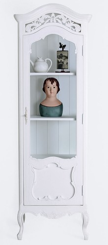 Shabby chic display cabinet - display,