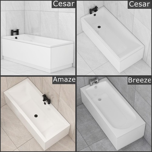 Modern bathroom single - single, &