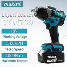 Makita DTW700 18V Cordless Impact Wrench Screwdriver Body Only