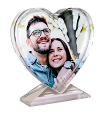 Personalised Love Heart Photo