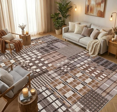 Modern geometric rug - modern,
