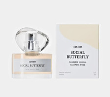 H&M Social Butterfly Perfume 30ml (1 oz) Eau De Toilette Woman Fragrance New