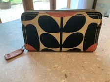 Lovely Orla Kiely Tulip Stem Large Zip Purse / Wallet *CHECK OUT MY OTHERS*