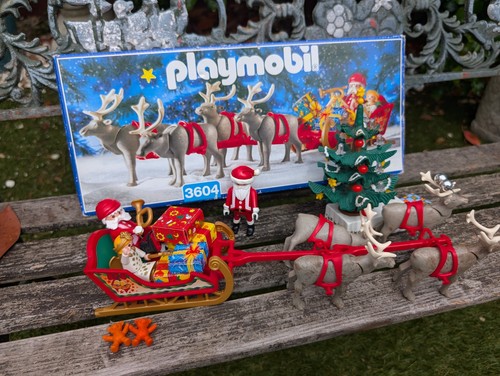 Playmobil santa claus - playmobil, sled