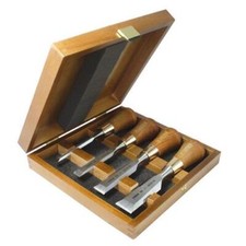 Narex 853750 Wood Line Plus Set of 4 Butt Chisels in a Case 6mm 12mm 20mm & 26mm