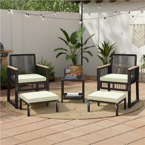 5pcs patio furniture - furniture, set