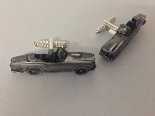 Triumph tr4 cufflinks - 3d,