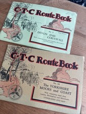 CTC cycle Route Books Vintage