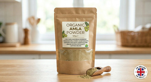 Organic amla powder - powder, 125g
