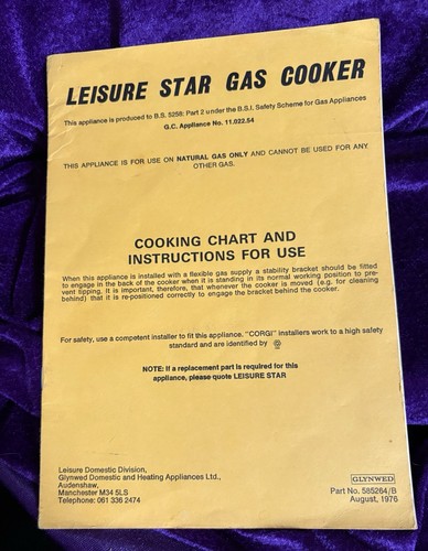 Vintage leisure star gas - vintage,