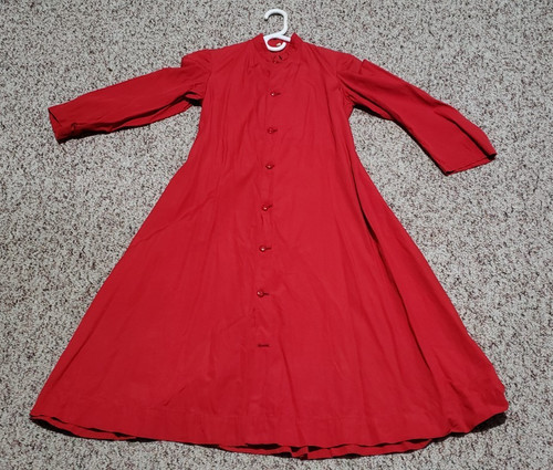 Vintage used red - used, cassock