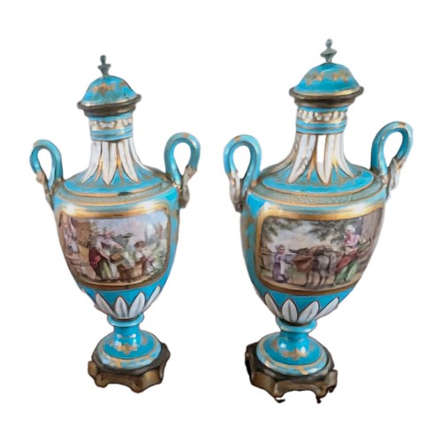 Antique pair 1860 french - c.,