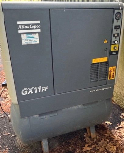 2004 atlas copco gx11ff rotary - copco,