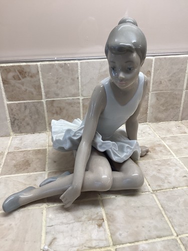 Vintage nao lladro seated - nao,