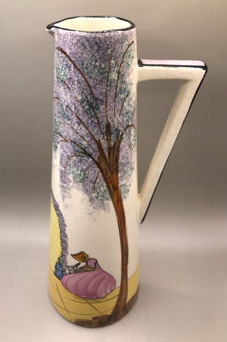 Large hand painted art - painted, deco