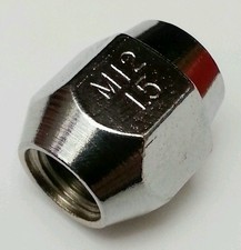 16 CHROMED WHEELNUTS 4 STEEL