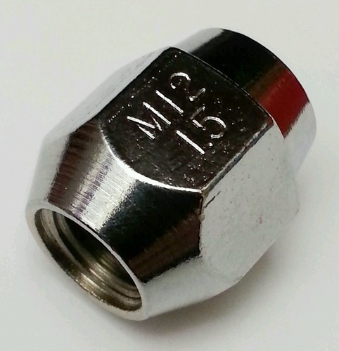 Chromed wheelnuts steel - chromed,