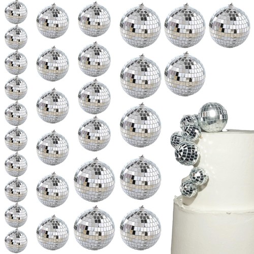 30pcs mirror disco ball set - mirror,