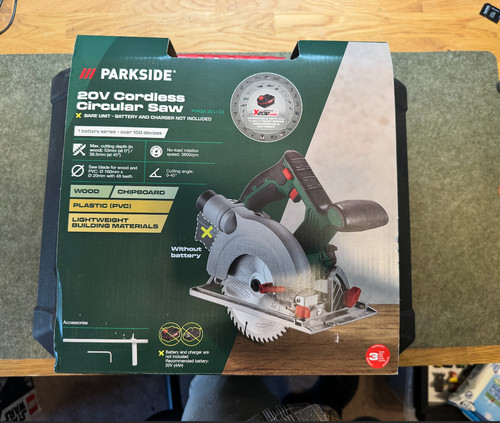 Parkside cordless circular - parkside,