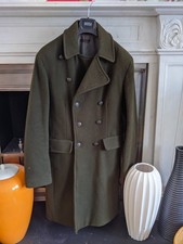 zara mens military coat size 42