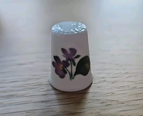 Porcelain thimble purple - -,