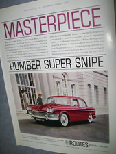1961 Rootes HUMBER Super Snipe