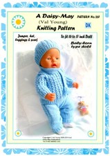  DOLLS KNITTING PATTERN no