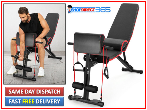 Foldable dumbbell bench - dumbbell, weight