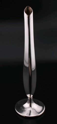 Sterling silver bud vase - silver,