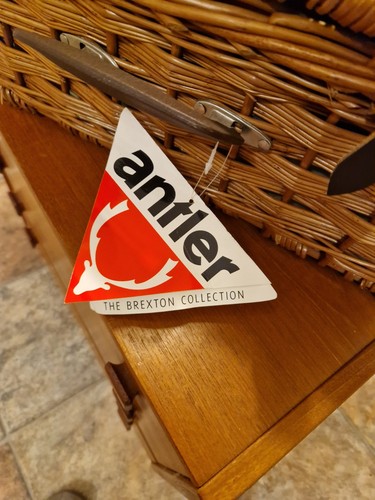Antler vintage picnic hamper - vintage,