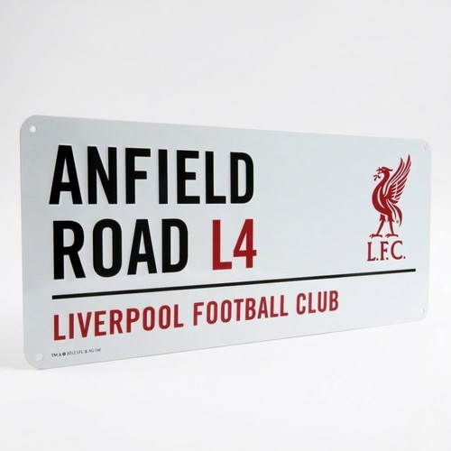Liverpool street sign metal - sign,
