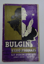 1930's BULGIN WIRELESS