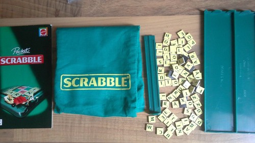 Scrabble mattel pocket - scrabble,