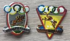 2 Olympics Tin Badges