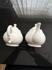 Wall Mounted White Teapots