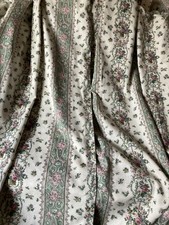 Vintage DORMA Antoinette Cottage Core Lined Curtains Each Panel 66”w X 54” drop