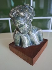 Vintage Plaster Bust of a
