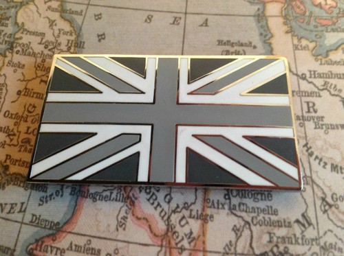 Union jack car - gb,