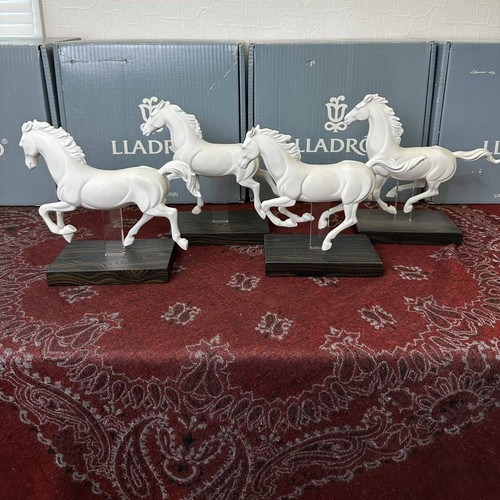 Lladro spain gallop iii - gallop, i