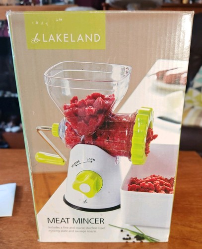 Lakeland manual meat mincer - meat,