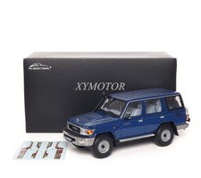 Almost Real 1/18 Land Cruiser 76 LC76 2017 Diecast Model Car Gifts Display Blue
