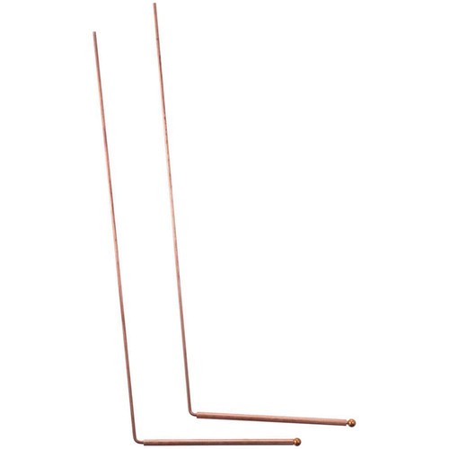 2pcs pure copper dowsing - dowsing, rods