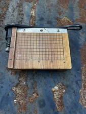 Vintage Small Miniature Mini Paper Cutter Made In Japan Guillotine Board